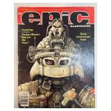 Epic Illustrated Magazine, April 1982, Third Anniv
