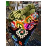 Handmade Crochet Afghans in Various Colors