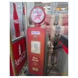 Fire Chief Gas Pump Model 710-C Clock