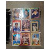 Baseball Card Collection in Binder Featuring Barry