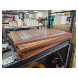 Wooden Panels and Framed Tile Decoration