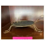 MCM Turtle-Shaped Trivet or Burner Holder with Wir