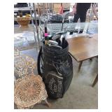 Callaway Golf Bag With Assorted Clubs