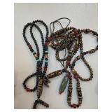 Dzi Bead and Beaded Necklaces