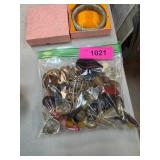 Costume Jewelry Lot with Boxed Bangle