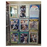 Binder With Baseball Trading Cards Featuring Nolan
