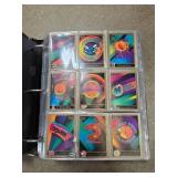 Basketball Trading Cards in Binder