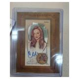 2023 Allen & Ginter Crystal Reed Autographed Tradi