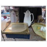Miscellaneous Serving Items Including Carafes and