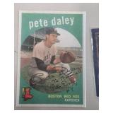 Pete Daley Boston Red Sox Catcher Autographed Phot