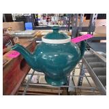 McCormick Teapot in Teal with Infuser, Made in Bal