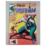 Marvel Comics Web of Spider-Man #9 December 1985 E