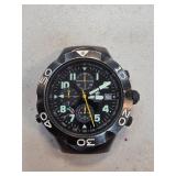 Blackhawk Mach 3 Chronograph Watch with Black Dial