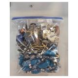 Bag of Mixed Costume Jewelry With Various Pieces a