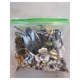 Costume Jewelry Grab Bag With Necklaces, Bangles,