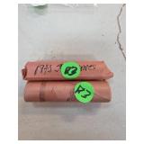 1943 Steel Wheat Penny Roll and 1967-D Uncirculate