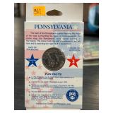 Pennsylvania State Quarter in American Spirit Coll