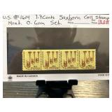 US #1614 7.7 Cents Saxhorn Coil Stamps Mint Condit