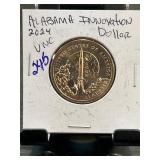 2024 Alabama American Innovation Dollar Coin UNC