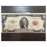Series 1953-A United States Two-Dollar Red Seal No