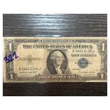 1935E Series $1 Silver Certificate United States N