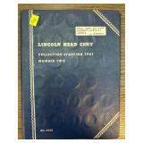 Lincoln Head Cent Collection Starting 1941 Number