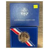 1986 Clad Liberty Half Dollar
