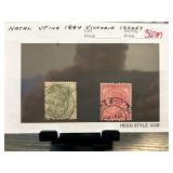 Natal 1884 Victoria Issue Postage Stamps Set