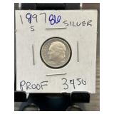1997-S Roosevelt Silver Dime Proofï¿½