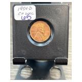 1954-D Lincoln Wheat Cent CH UNC MS65
