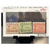 Nauru 1924 Freighter Issue Stamps #17-19, Mint Con