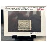 1920 Bulgaria #B1 First Semi-Postal Stamp with Pri