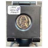 1955 Jefferson Nickel Gem Proof