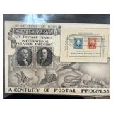 Centenary First Day of Issue Postal Cover with U.S