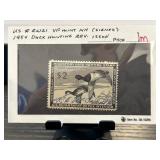 1954 US RW21 Duck Hunting Revenue Stamp, VF Mint N