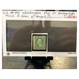 US #441 Washington Perf 10 Horizontally Mint Singl