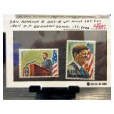 1964 San Marino J.F. Kennedy Commemorative Stamp S