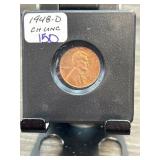 1948-D Lincoln Wheat Penny in Choice Uncirculated