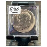 1976-D Eisenhower Dollar Type 1 Reverse in Choice