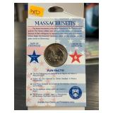 Massachusetts Quarter in American Spirit Collectio