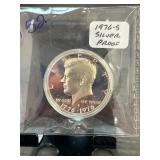 1976-S Silver Proof Bicentennial Kennedy Half Doll