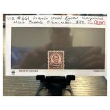 US #661 Lincoln Violet Kansas Overprinted Mint Sta