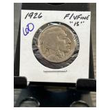 1926 Buffalo Nickel, Fine Condition