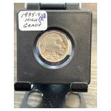 1935-S Buffalo Nickel in High Grade Holder