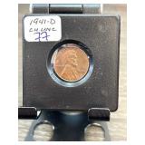 1941-D Lincoln Wheat Cent in CH UNC Condition