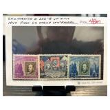 San Marino 1947 First U.S. Stamp Centennial Stamps