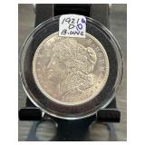 1921-D Morgan Silver Dollar in Brilliant Uncircula