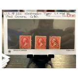 U.S. #252 Washington Types I, II, and III Used Car