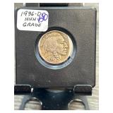 1936-D Buffalo Nickel in High Grade