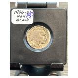 1936-S Buffalo Nickel in High Grade Condition